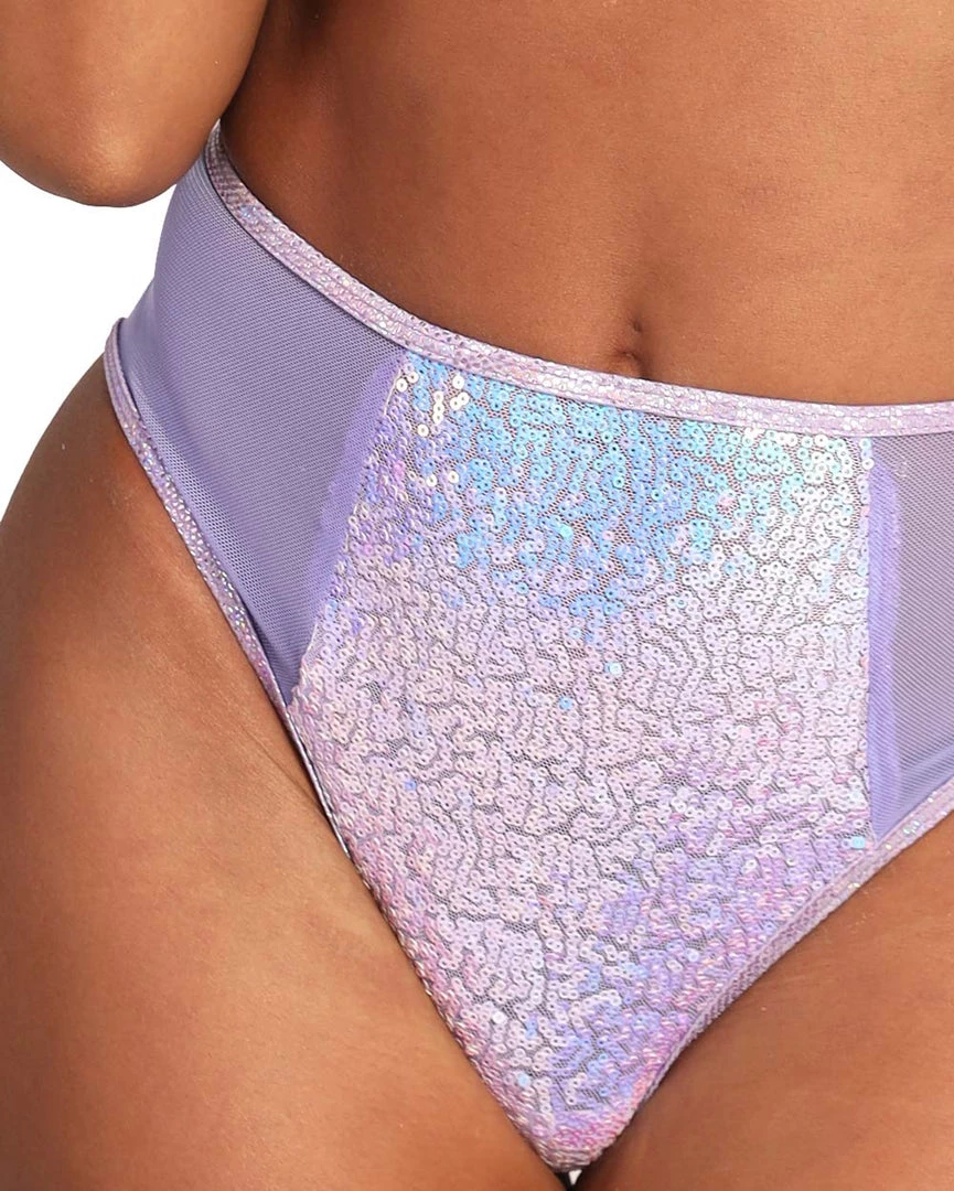Roma Magic Dust Sequin Hi-Waisted Bottoms