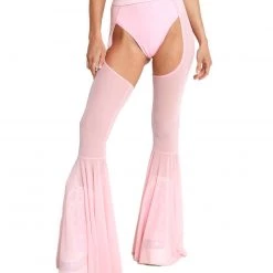 Roma Wicked Thing Mesh Bell Bottom Chaps
