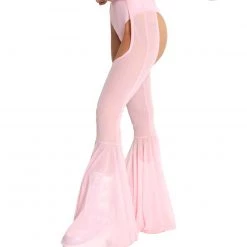 Roma Wicked Thing Mesh Bell Bottom Chaps