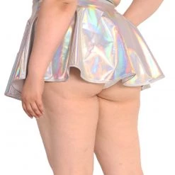 Clothing Roma Extragalactic Holo Skater Skirt