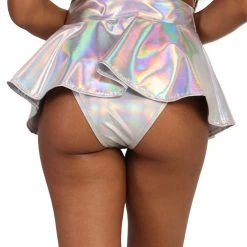 Clothing Roma Extragalactic Holo Skater Skirt