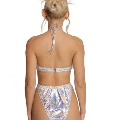 Roma X IHR Feel The Glow Holo Keyhole Bodysuit Clothing