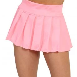 Body Language Clothing See U After Class Pleated Mini Skirt