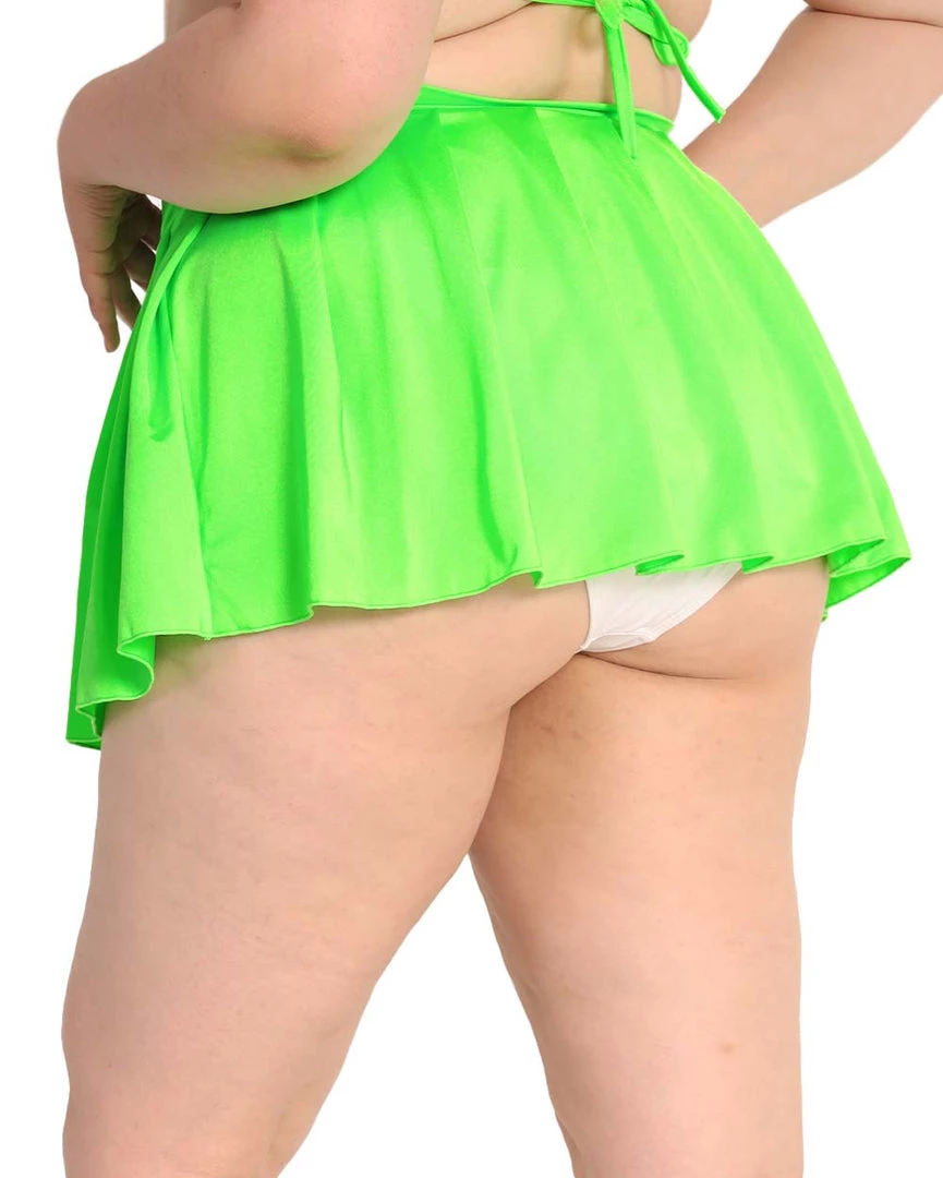 Body Language Clothing See U After Class Pleated Mini Skirt