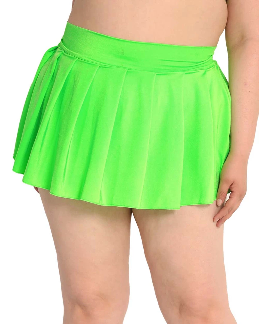 Body Language Clothing See U After Class Pleated Mini Skirt