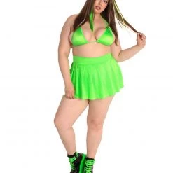 Body Language Clothing See U After Class Pleated Mini Skirt