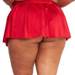 Body Language Clothing See U After Class Pleated Mini Skirt