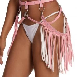 Ana Accessories Show It Off Fringe Belt