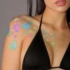 Sasswear X IHR Shroom Party Rainbow Reflective Body Stickers