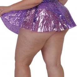 OhYes Sky Full Of Stars PVC Mini Skirt Clothing