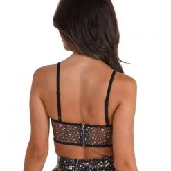 OhYes Sky Full Of Stars PVC Corset Top Clothing