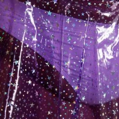 OhYes Sky Full Of Stars PVC Mini Skirt Clothing