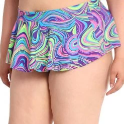 Dippin Daisies Sooo Trippy Skater Skirt Clothing