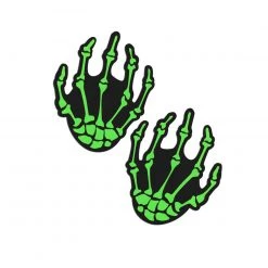 Pastease Spooky Skeleton UV Reactive Pasties Accessories