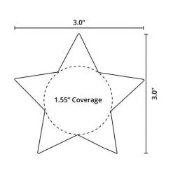 Accessories Pastease Glitter Hologram Star Pasties