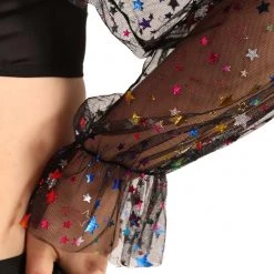 OhYes New Arrivals Star Bright Mesh Top