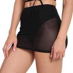 OhYes Bottoms Star Of The Day Rhinestone Mesh Skirt