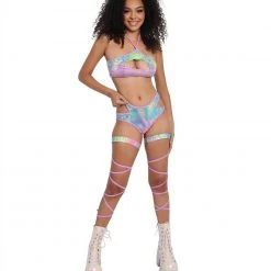 Roma Stargazer Cutout Shorts Bottoms