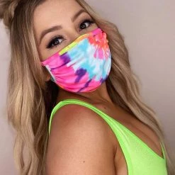 Day G Sunshine Tie Dye Face Mask Masks & Bandanas