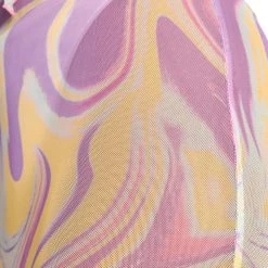 Hot & Delicious Black Bead Swirls World Mesh Skirt Clothing