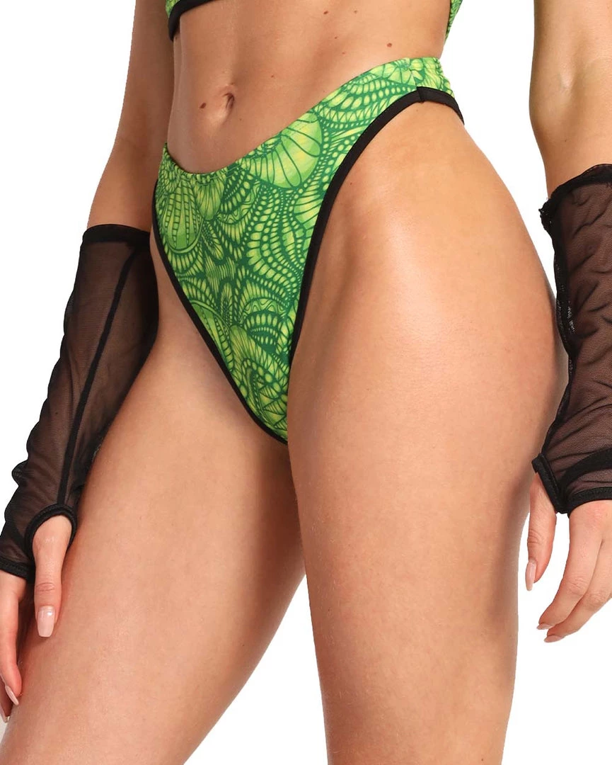 Cherry Mellow, Inc. Techno Inferno High Cut Thong Bottoms
