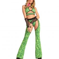 Cherry Mellow, Inc. Techno Inferno Underboob Crop Top