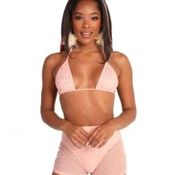 Banjul Tempt Me Stud Two Piece Short Set Clothing