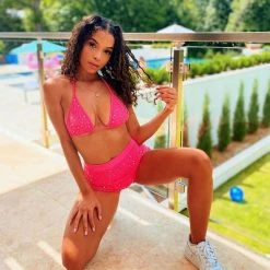 Banjul Tempt Me Stud Two Piece Short Set Clothing