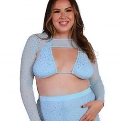 Banjul Tempt Me Stud Ultra Crop Top