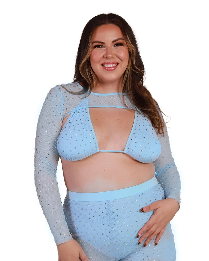 Banjul Tempt Me Stud Ultra Crop Top