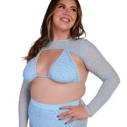 Banjul Tempt Me Stud Ultra Crop Top