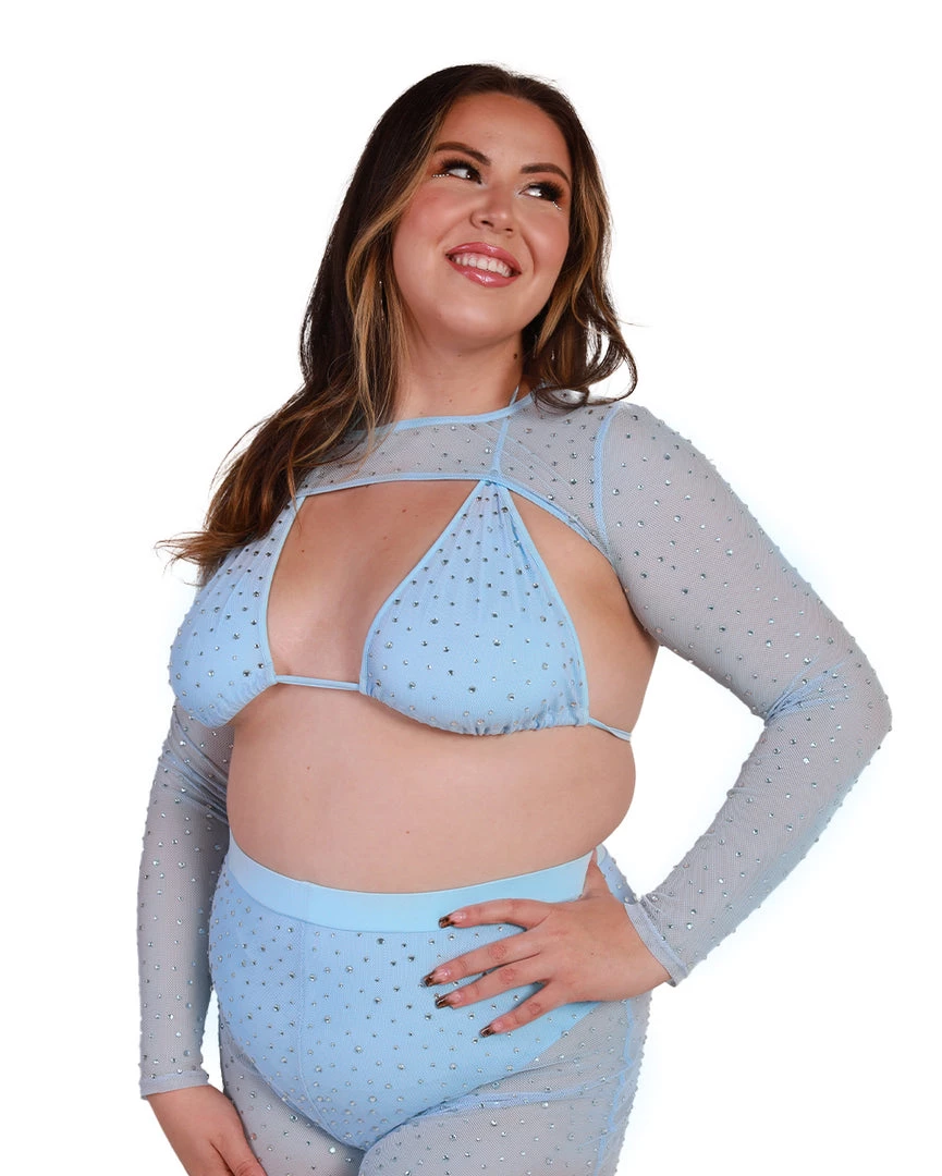 Banjul Tempt Me Stud Ultra Crop Top