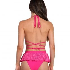 Hot & Delicious Black Bead That Highlight Bling Rhinestone Skirt Set