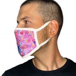 INTO THE AM Masks & Bandanas Trip Buddies Face Mask