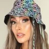 Dippin Daisies Trippy Drip Reflective Bucket Hat