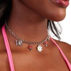 Ana Accessories Shroomy Garden Choker