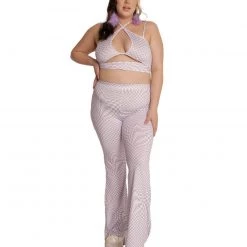 Cherry Mellow, Inc. Trippy Twist Bell Bottoms