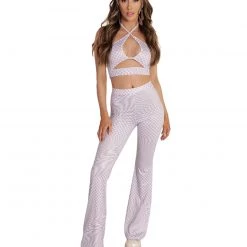 Cherry Mellow, Inc. Trippy Twist Bell Bottoms