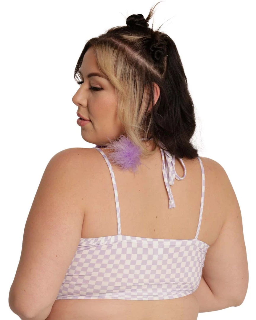 Cherry Mellow, Inc. Clothing Trippy Twist Strappy Crop Top