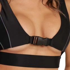 Cherry Mellow, Inc. Turn Up The Lights Speed Clasp Rainbow Reflective Crop Top New Arrivals