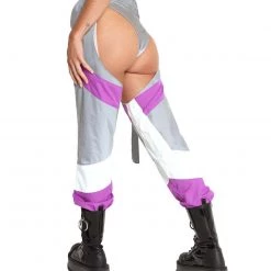 Hot & Delicious Black Bead Twice As Good Speed Clasp Chaps