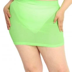 Body Language Up 2 No Good Mesh Mini Skirt