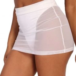 Body Language Up 2 No Good Mesh Mini Skirt