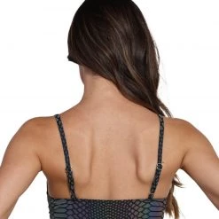 Dippin Daisies Tops Viper Queen Reflective Cutout Top