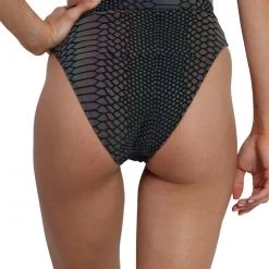 Dippin Daisies Bottoms Viper Queen Reflective High Waisted Shorts