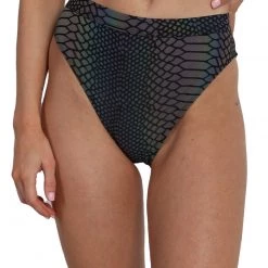 Dippin Daisies Bottoms Viper Queen Reflective High Waisted Shorts