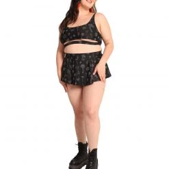 Dippin Daisies Wild Dimension Rainbow Reflective Underboob Top New Arrivals