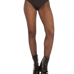 Leg Avenue Accessories Rhinestone Back Seam Fishnet Tights