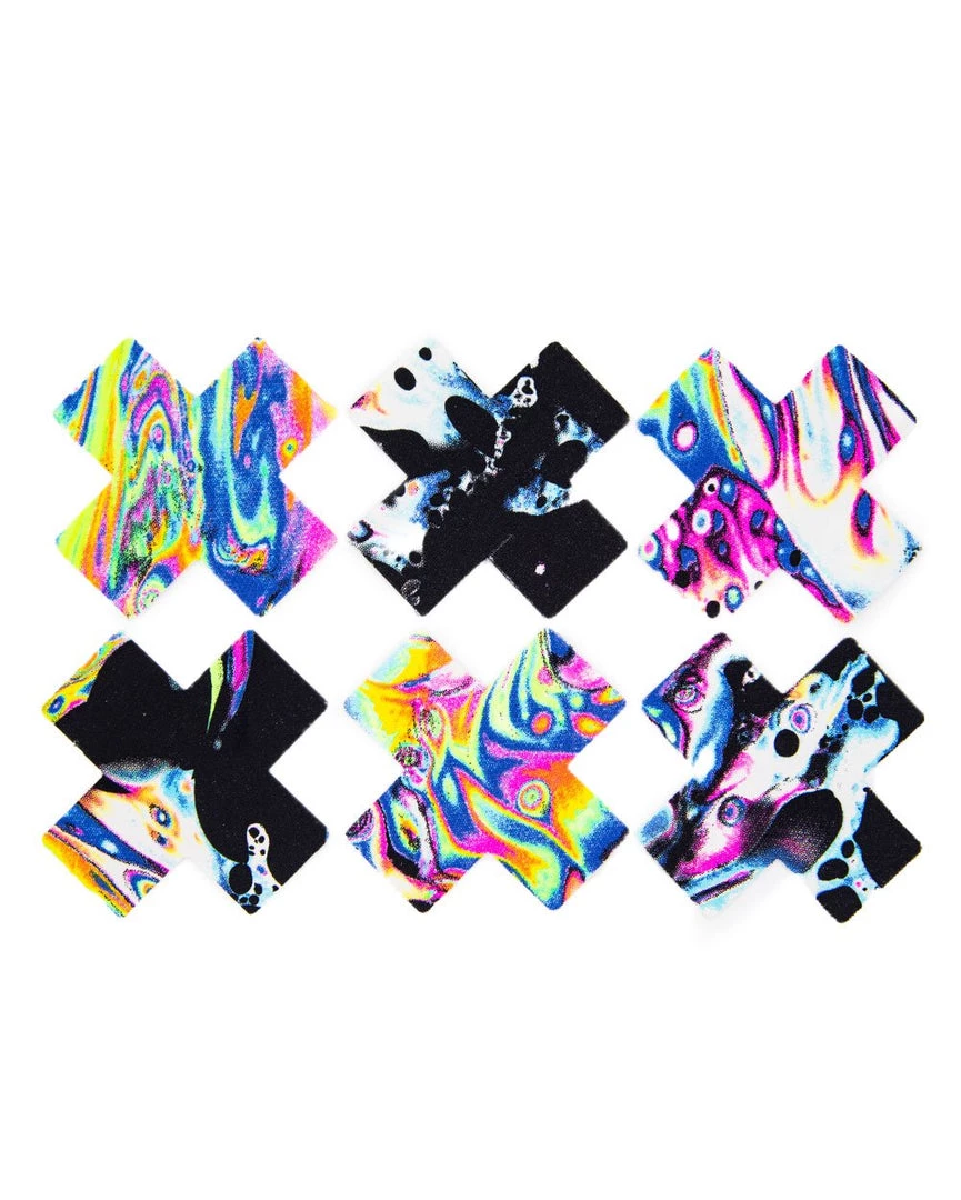 Neva Nude Liquid Tripp Cross Pasties Accessories