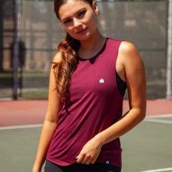 INTO THE AM Basic Women's Muscle Tank Tops